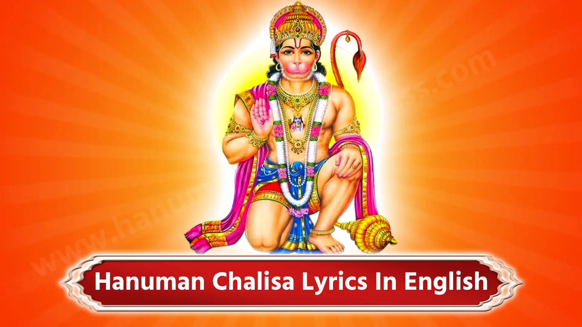 Hanuman Chalisa Lyrics in English